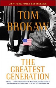 BOOK COVER - The Greatest Generation by Tom Brokow