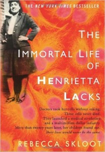 BOOK COVER - The Immortal Life of Henrietta Lacks by Rebecca Skloot