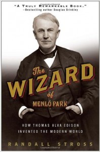 BOOK COVER - The Wizard of Menlo Park by Randall Stross