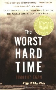 BOOK COVER - The Worst Hard Time by Timothy Egan